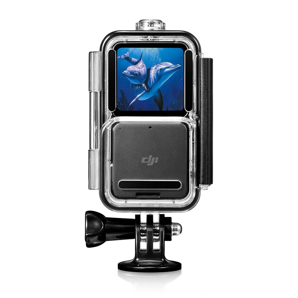 AGDY55 60m Waterproof Camera Housing Protective Diving Shell Case for DJI Action 2 (3 Version Universal) - 3