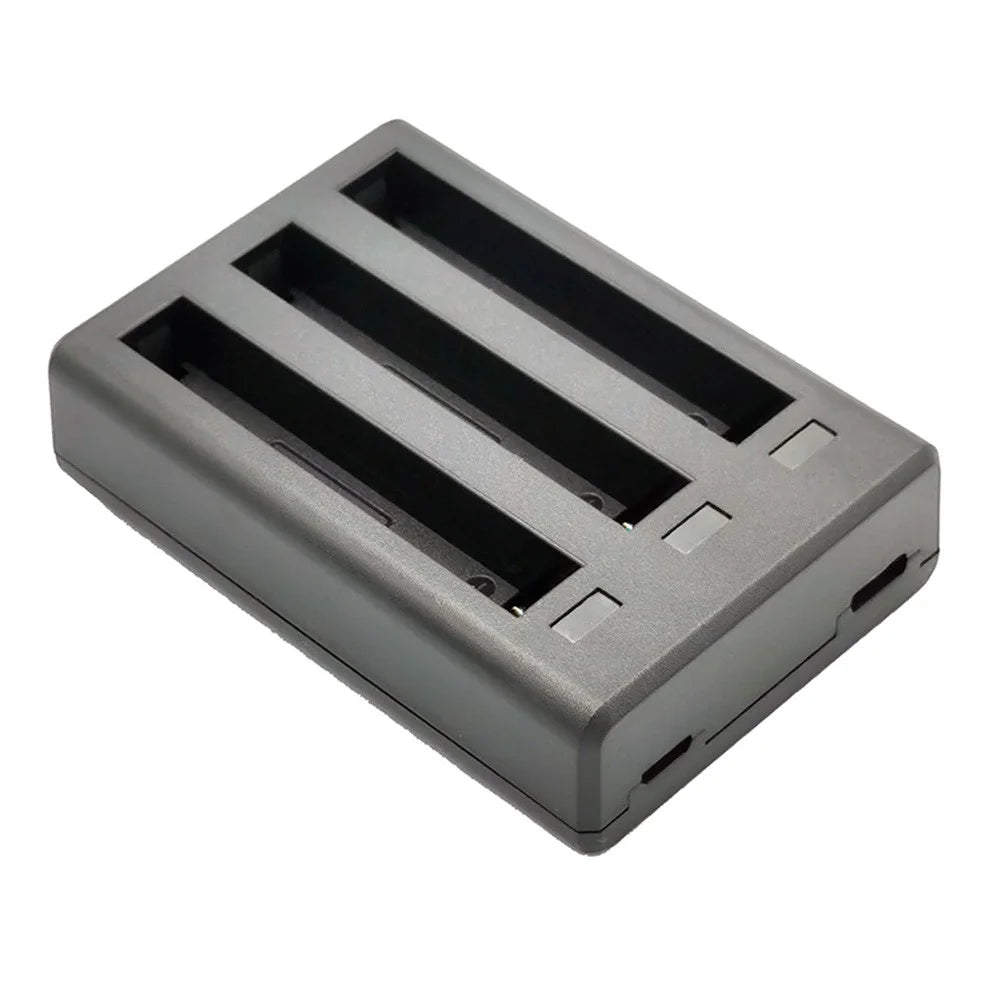 AI71 Camera Battery USB Charger Three Slots Charging Dock Fast Charging Station for Insta360 ONE X2 - 2