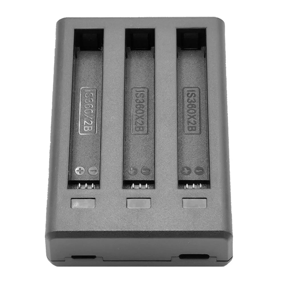AI71 Camera Battery USB Charger Three Slots Charging Dock Fast Charging Station for Insta360 ONE X2 - 3