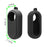 AI65 Shockproof Soft Silicone Case Camera Protective Sleeve Cover for Insta360 GO 2 Camera - Black - 3