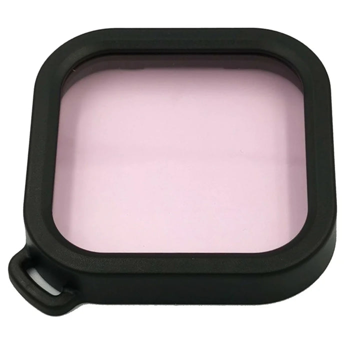 AI18 Waterproof Camera Lens Filter for Insta360 One R Waterproof Diving Case - Pink - 4