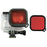 AI19 3Pcs/Set Red Pink Purple Lens Filters for Insta360 One R Waterproof Diving Case - 4