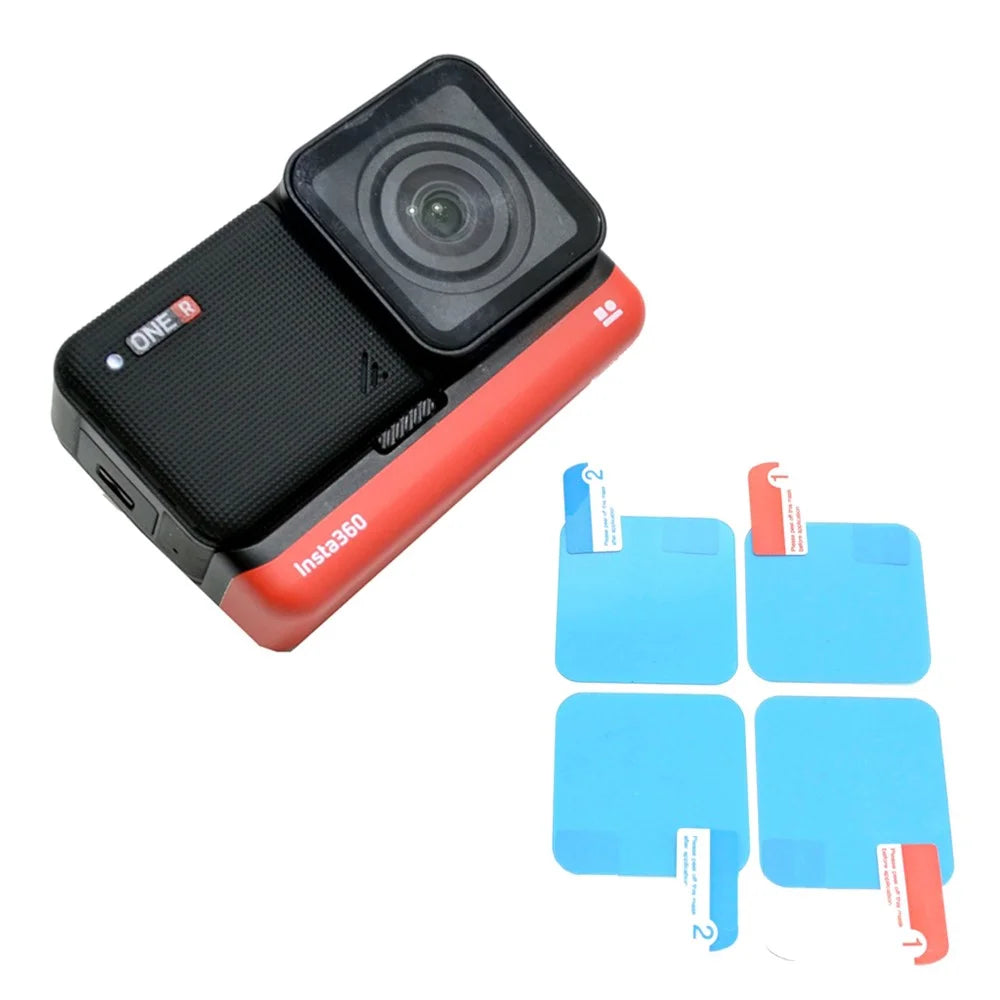 AI12 Dust-proof Anti-scratch Soft TPE Screen Protector Cmaera Film for Insta 360 One R 4K Camera - 4