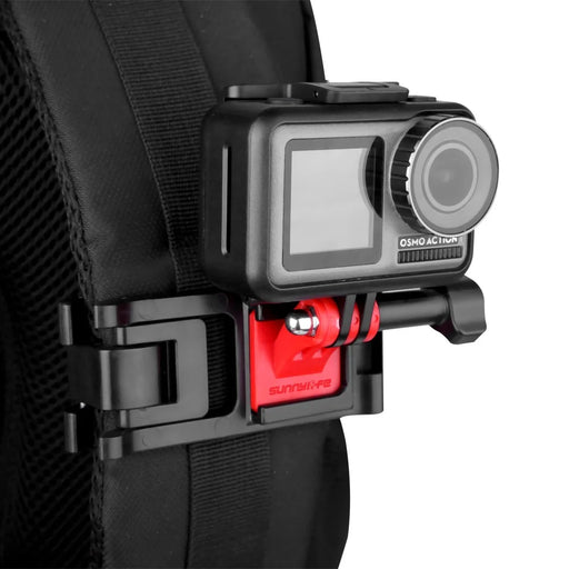 SUNNYLIFE TY-Q9261 Sports Camera Backpack Clip Mount Adapter for DJI Action 2 / GoPro 10 / GoPro 9 / Insta360 One R - 2