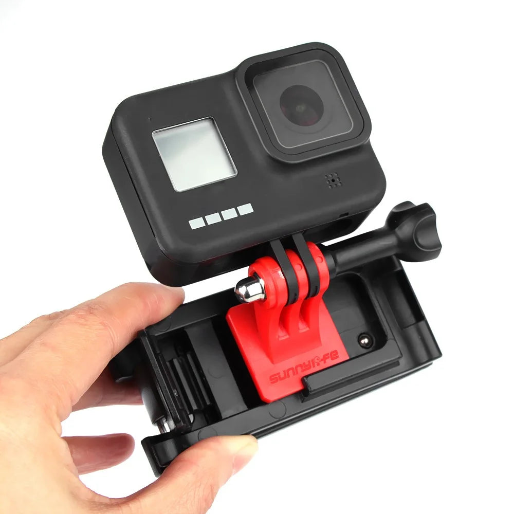SUNNYLIFE TY-Q9261 Sports Camera Backpack Clip Mount Adapter for DJI Action 2 / GoPro 10 / GoPro 9 / Insta360 One R - 6