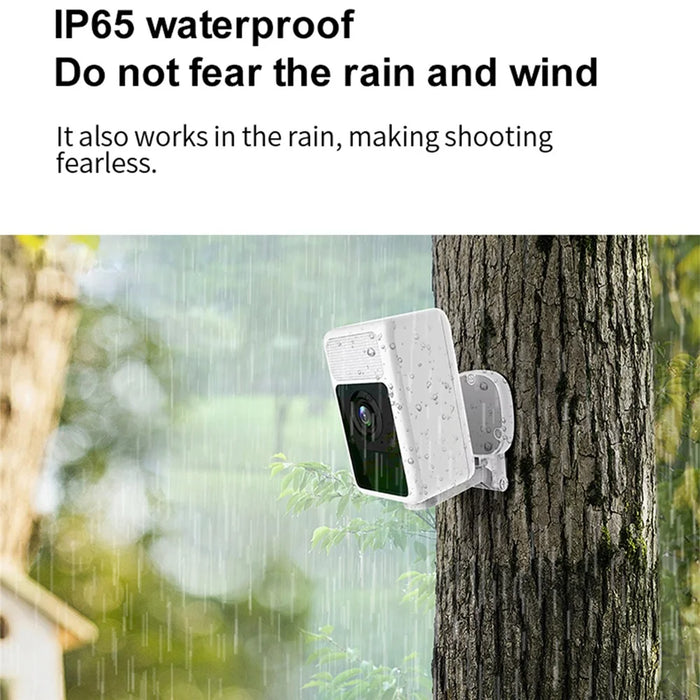 SJCAM S1 Student Sports Camera Aerial Riding Recorder 4MP IP65 Waterproof Household Camera with Light - White - 7