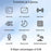SJCAM SJ8 Dual Screen Action Camera 2.33" Touch Screen 4K HD Camera Multifunctional Waterproof Riding Recorder with Night Vision for Photography - 5
