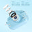 A3X 2.0" IPS Screen 1080P Mini Digital Camera Cartoon Dual Lens Camera Early Education Toy Birthday Gift - Blue - 2