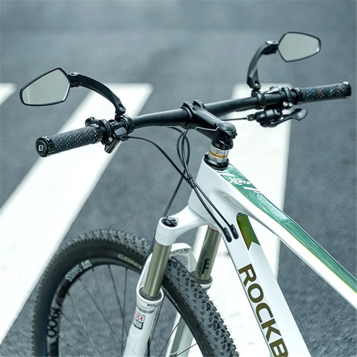 ROCKBROS FK-212 Handlebar Bike Mirror 360-Degree Rotation Bar End Rearview Mirror - 5