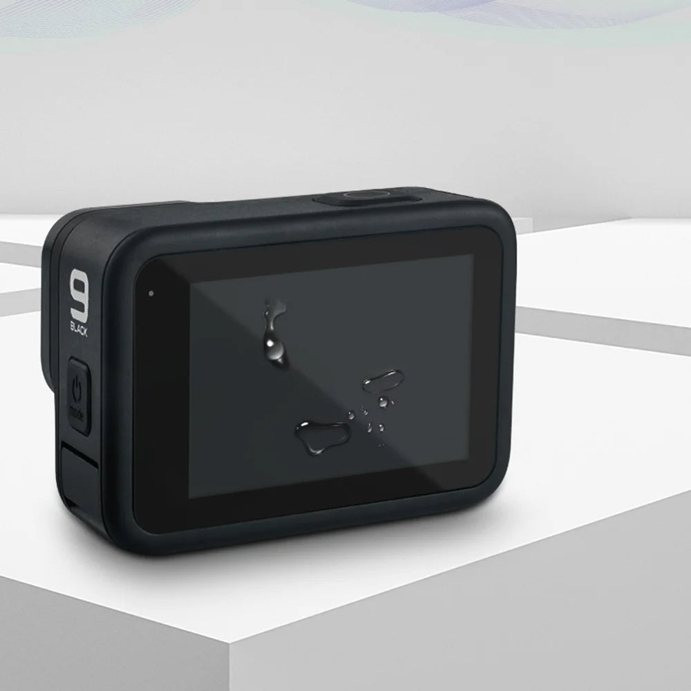 FLW361 for GoPro Hero 10/9 Anti-explosion Tempered Glass Film High Hardness Camera Lens + Back Screen + Front Screen Protector - 3
