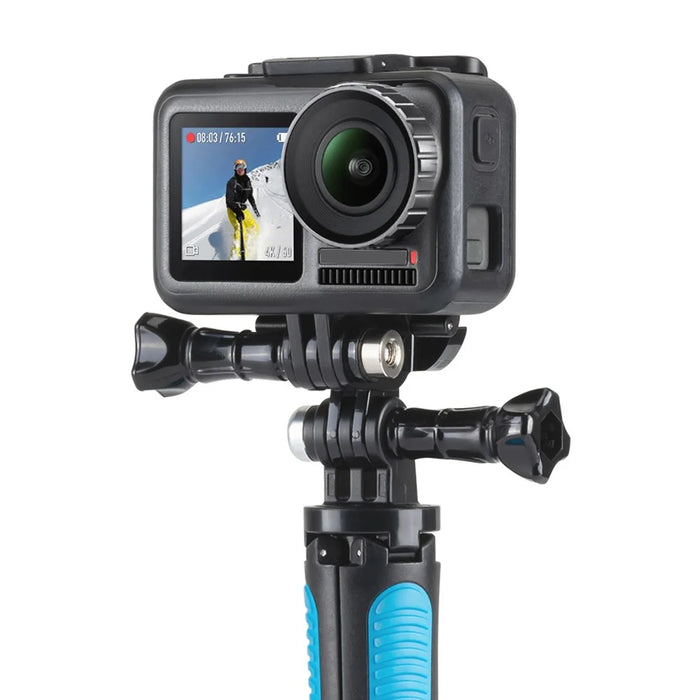 TELESIN GP-MTB-T02-BK For GoPro/DJI Osmo Action Backpack Shoulder Strap Sport Camera Bracket Mount Stand - Black - 7
