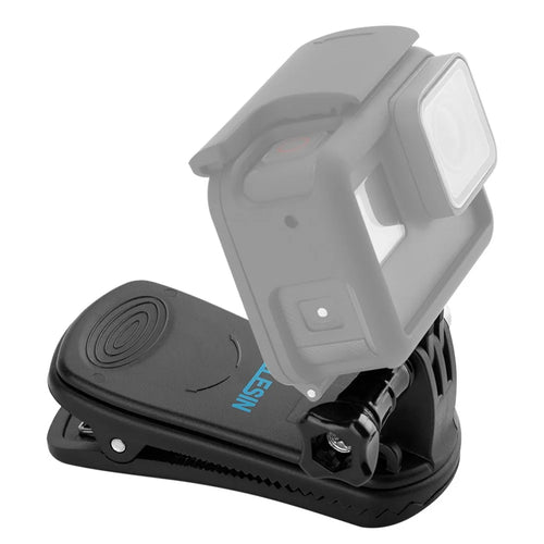 TELESIN GP-JFM-003 For DJI Osmo Pocket/Action 360 Degrees Rotation Camera Backpack Clip Clamp Mount Stand - 1