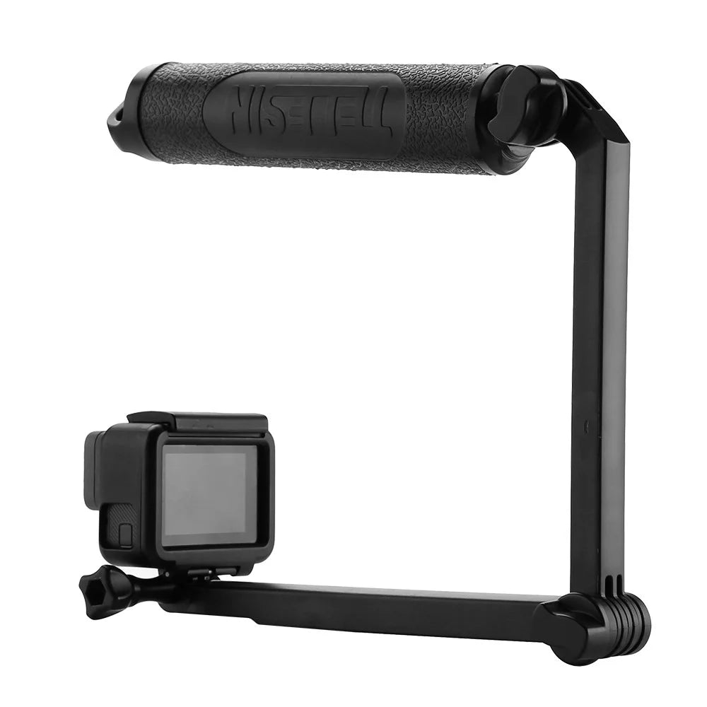 TELESIN GP-MFW-300 For GoPro Action Camera Waterproof Selfie Stick Tripod Stand Floating 3-Way Grip Arm Monopod - 4