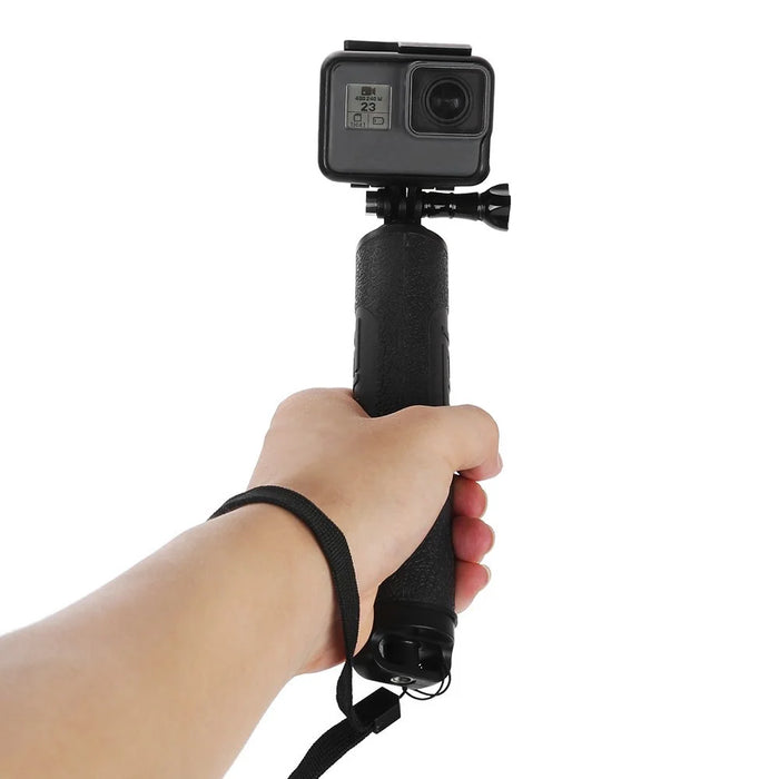 TELESIN GP-MFW-300 For GoPro Action Camera Waterproof Selfie Stick Tripod Stand Floating 3-Way Grip Arm Monopod - 5