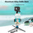 TELESIN GP-MNP-090-S For GoPro Hero 8 Action Camera Aluminum Alloy Selfie Stick Extendable Handheld Telescope Pole Tripod Mount Stand - 3