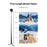 TELESIN GP-MNP-090-S For GoPro Hero 8 Action Camera Aluminum Alloy Selfie Stick Extendable Handheld Telescope Pole Tripod Mount Stand - 5