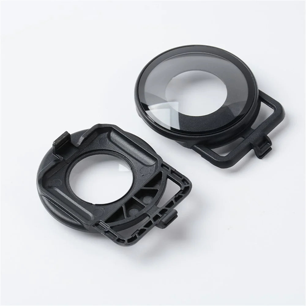For Insta 360 One RS 2Pcs Action Camera Lens Guards Tempered Glass Lens Protection Cover - 5