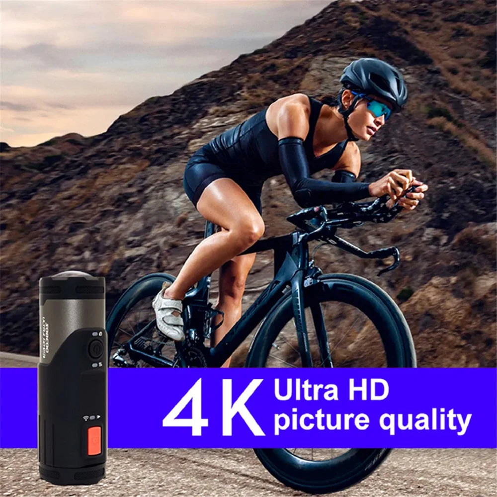 SOOCOO S20+ 4K HD Camcorder Waterproof Outdoor Sports Camera WiFi Motorcycle Bike Video Recorder Camera - 4