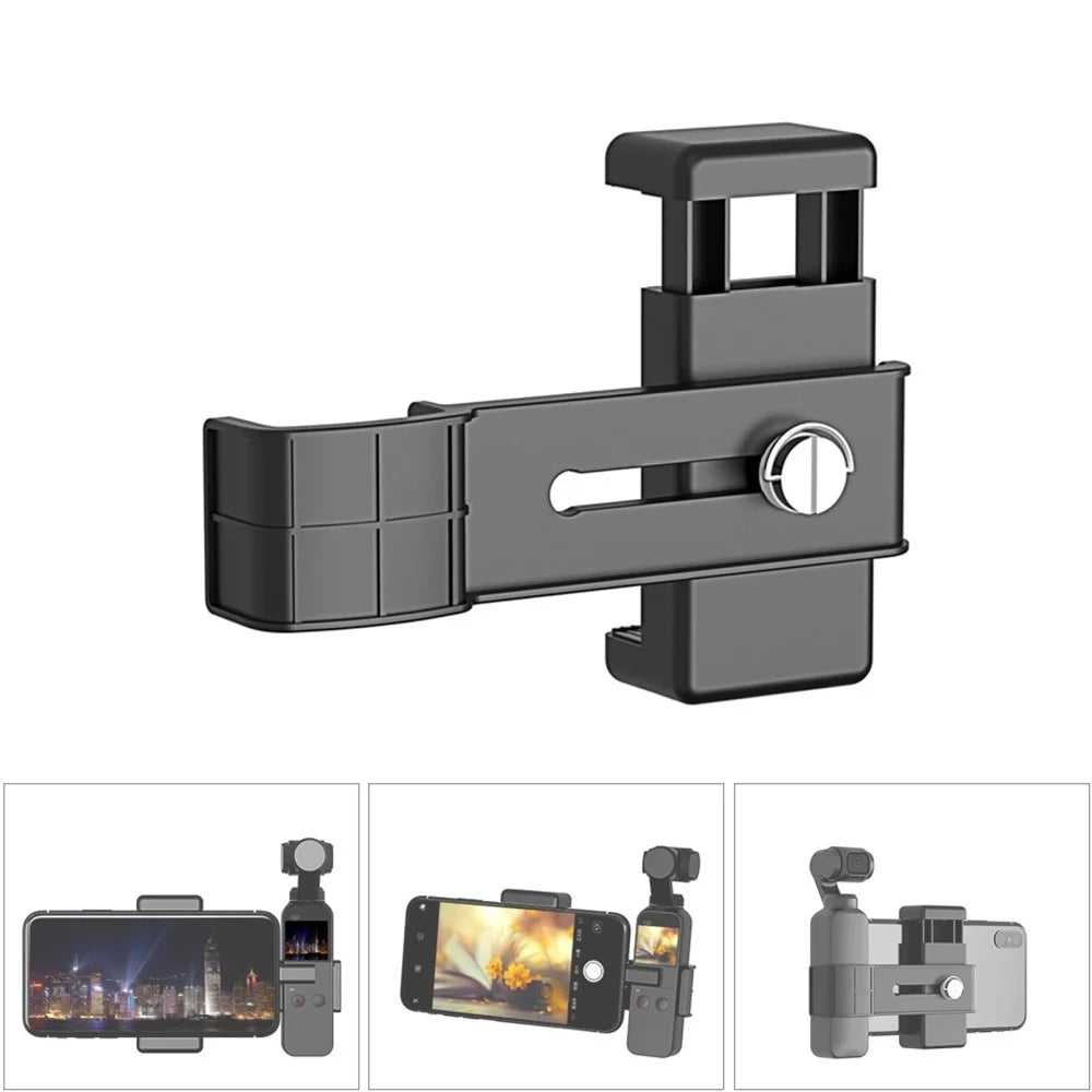 For DJI Osmo Pocket 2 Gimbal Camera Handheld Phone Holder Foldable Phone Adapter - 1