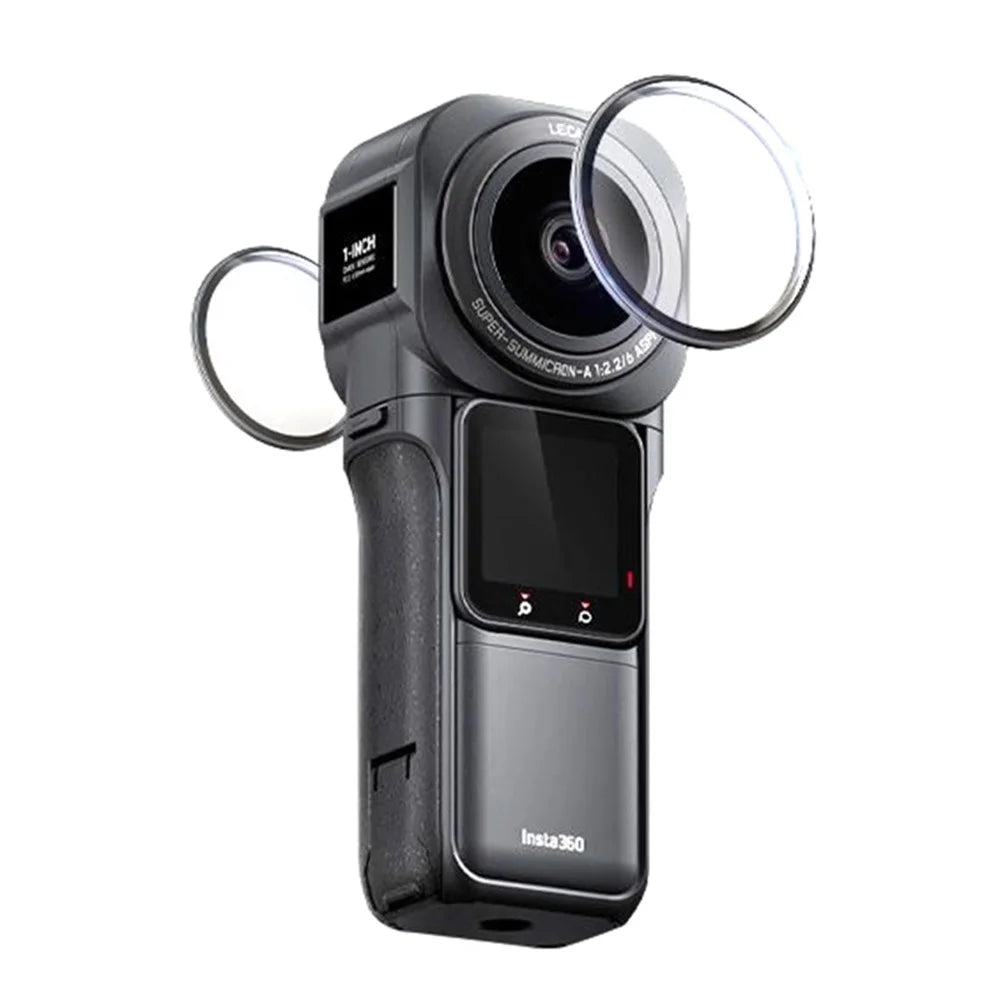 For Insta360 ONE RS Panoramic Camera Hard PC Anti-scratch Lens Protector Cover Film - 2