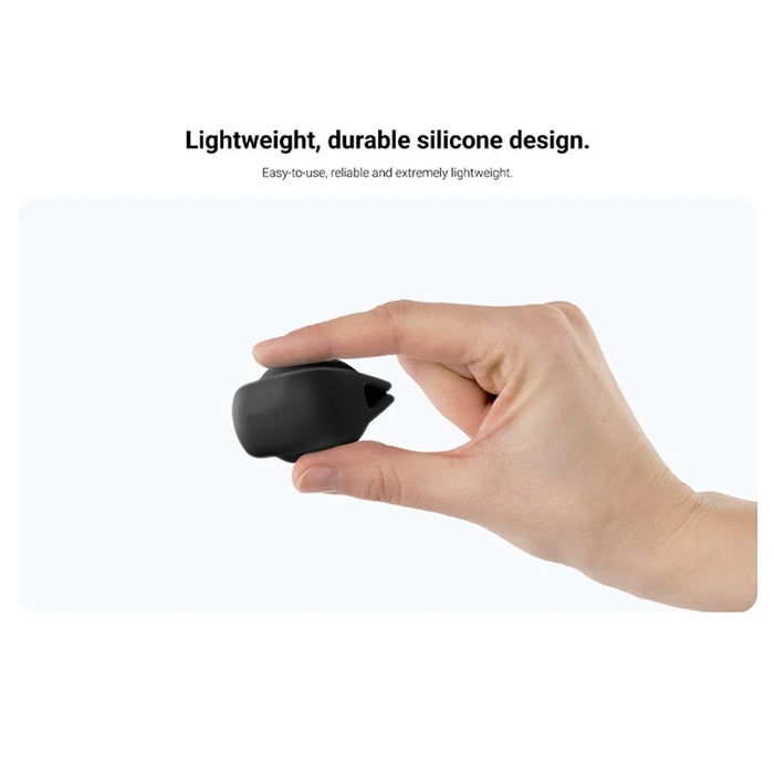 Anti-scratch Lens Cover for Insta360 X3 Panoramic Camera, Dust-proof Soft Silicone Lens Cap - 6