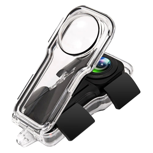 Waterproof Case for Insta360 ONE RS 1-inch Leica Panoramic Camera 40M Underwater Dive Protective Shell with Bracket Accessories - 1