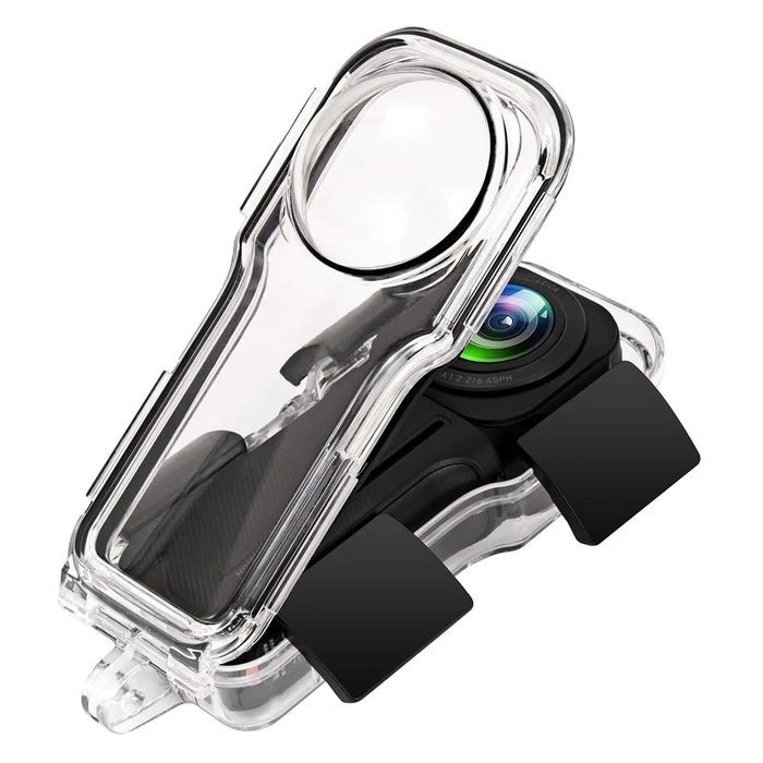Waterproof Case for Insta360 ONE RS 1-inch Leica Panoramic Camera 40M Underwater Dive Protective Shell with Bracket Accessories - 1
