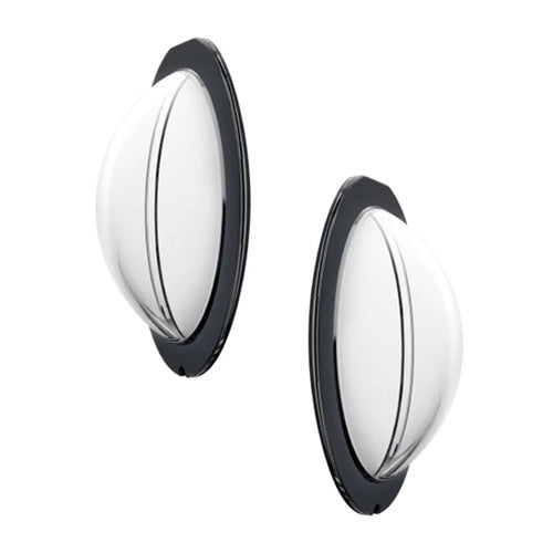 2Pcs Lens Guards for Insta360 One X3 PC Protective Lens Cover Case Set for Action Camera Accessories Waterproof Lens Protector - 1