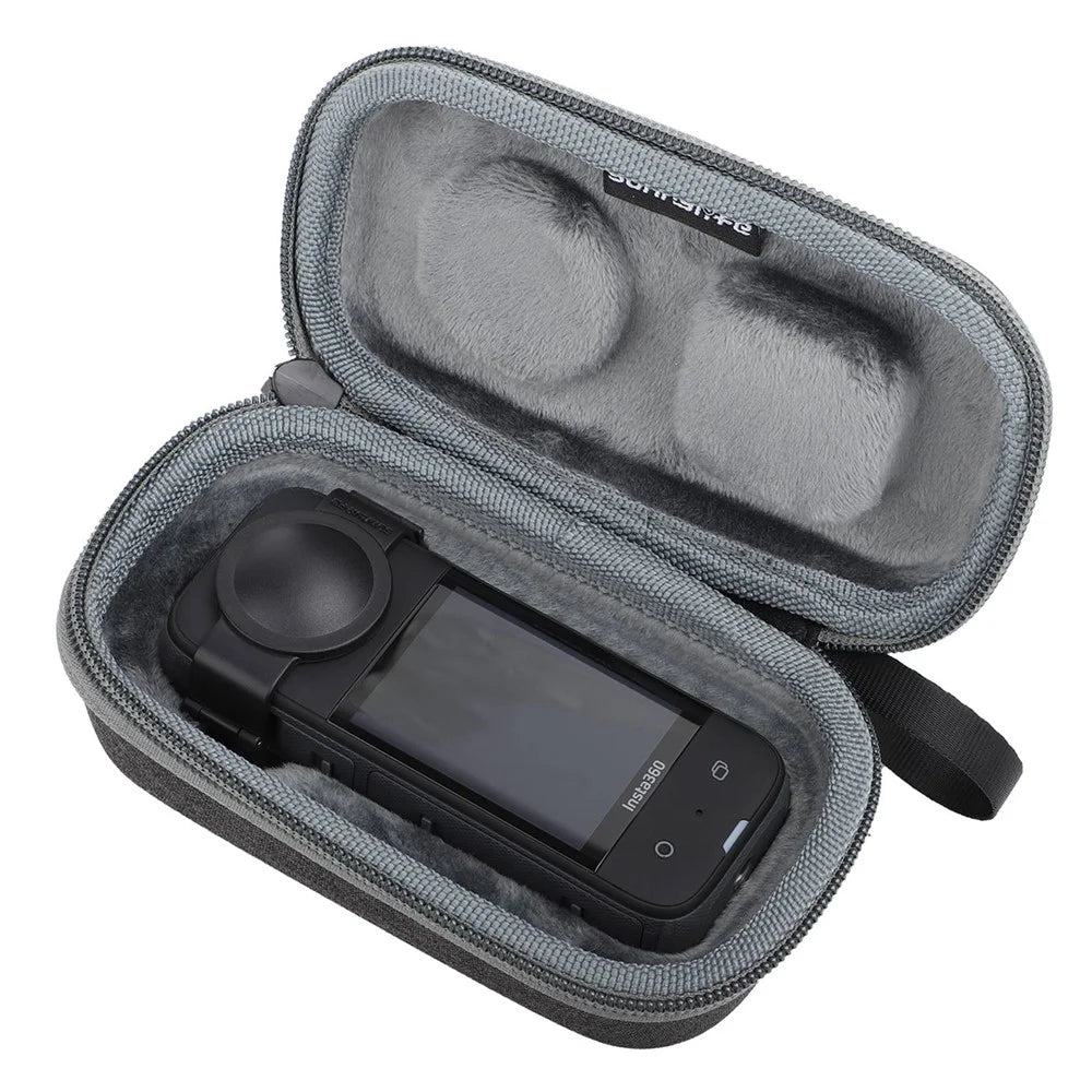SUNNYLIFE IST-G517 Lens Protector for Insta360 X3 Lens Guard Anti-Scratch Camera Lens Cover with Buckle Lock - 7