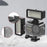 FLW389 Waterproof Case for DJI Action 3 Water Resistant Anti-Scratch Protective Case with Cold Shoe Interface for Fill Light, Dive Light, Microphone - 7