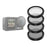 TELESIN OA-FLT-005 For DJI Osmo Action 3 Camera Lens Filters Set Optical Glass CPL + ND8 + ND16 + ND32 Filters - 1
