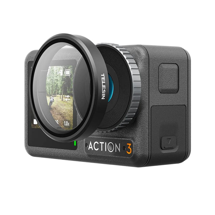 TELESIN OA-FLT-005 For DJI Osmo Action 3 Camera Lens Filters Set Optical Glass CPL + ND8 + ND16 + ND32 Filters - 3