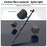 TELESIN GP-MNP-002 1.2m Carbon Fiber Extendable Selfie Stick Lightweight Selfie Pole Compatible for GoPro Insta360 Cameras - 6