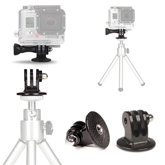 AT435+AT03 For GoPro Accessories Kit Outdoor Accessories Set with Headstrap, Chest Strap, Helmet Mount, Monopod and More - 1