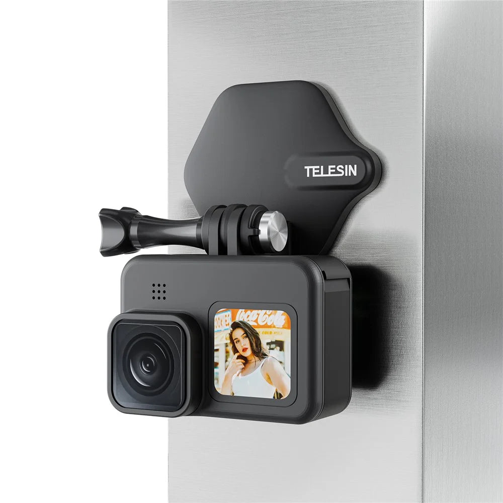 TELESIN TE-MMK-002 Neck Holder Hanging Mounting Bracket Magnetic Phone Stand for GoPro Camera Accessories - 2