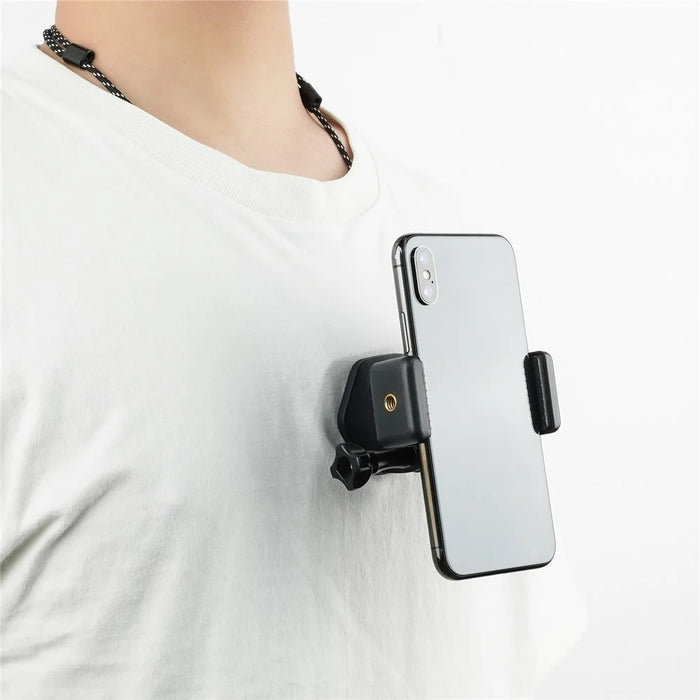 TELESIN TE-MMK-002 Neck Holder Hanging Mounting Bracket Magnetic Phone Stand for GoPro Camera Accessories - 5