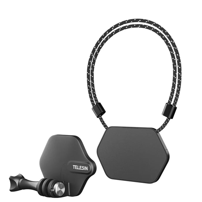 TELESIN TE-MMK-002 Neck Holder Hanging Mounting Bracket Magnetic Phone Stand for GoPro Camera Accessories - 6