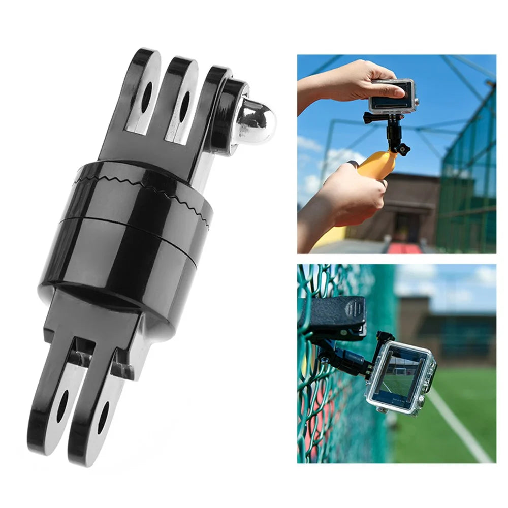 TXESIGN For GoPro Hero 9 / 8 / 7 / 6 / 5 / Max Action Camera 360 Degrees Rotating Adapter Mount Connector - 1