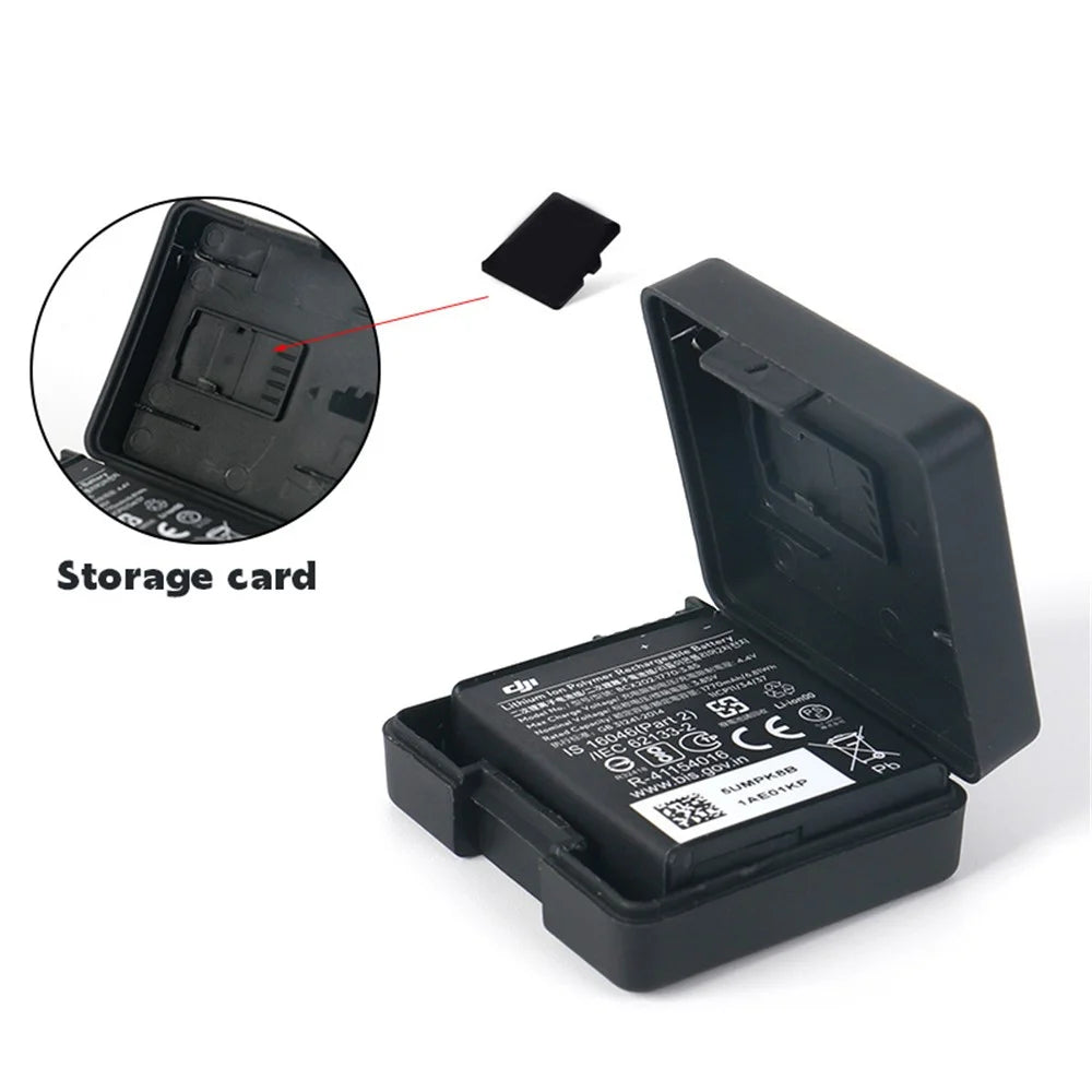2Pcs Battery Storage Case for DJI Osmo Action 3 / Action 4 Action Camera Accessories Protective Box - 4