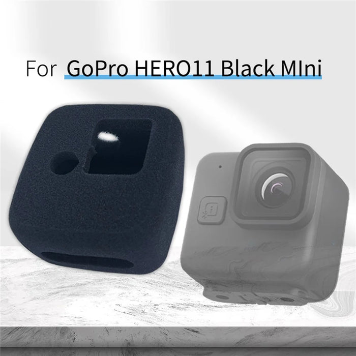For GoPro Hero 11 Black Mini Windproof Cover Action Camera Sponge Windscreen Case - 2