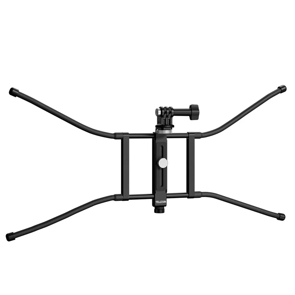 TELESIN TE-FM-001 Aluminum Alloy Action Camera Hanging Net Bracket with Phone Clip - 3