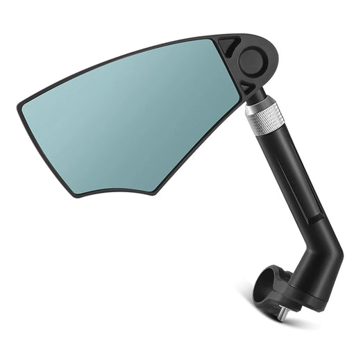 WEST BIKING YP0720045 Bicycle Anti-Dazzle Rearview Mirror Retractable Explosion-Proof HD Rear View Mirror for Bike, MTB - Left - 1