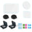 For DJI Osmo Action 3 / Action 4 Battery Storage Box Lens Cover Tempered Glass Screen Protector Set - 1