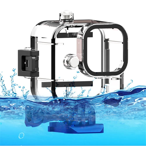 Waterproof Case for GoPro Hero 11 Black Mini Action Camera , PC Stainless Steel Anti-drop Underwater Camera Case - 1
