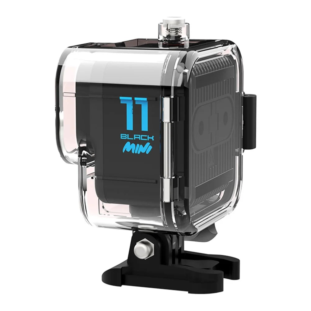 Waterproof Case for GoPro Hero 11 Black Mini Action Camera , PC Stainless Steel Anti-drop Underwater Camera Case - 2
