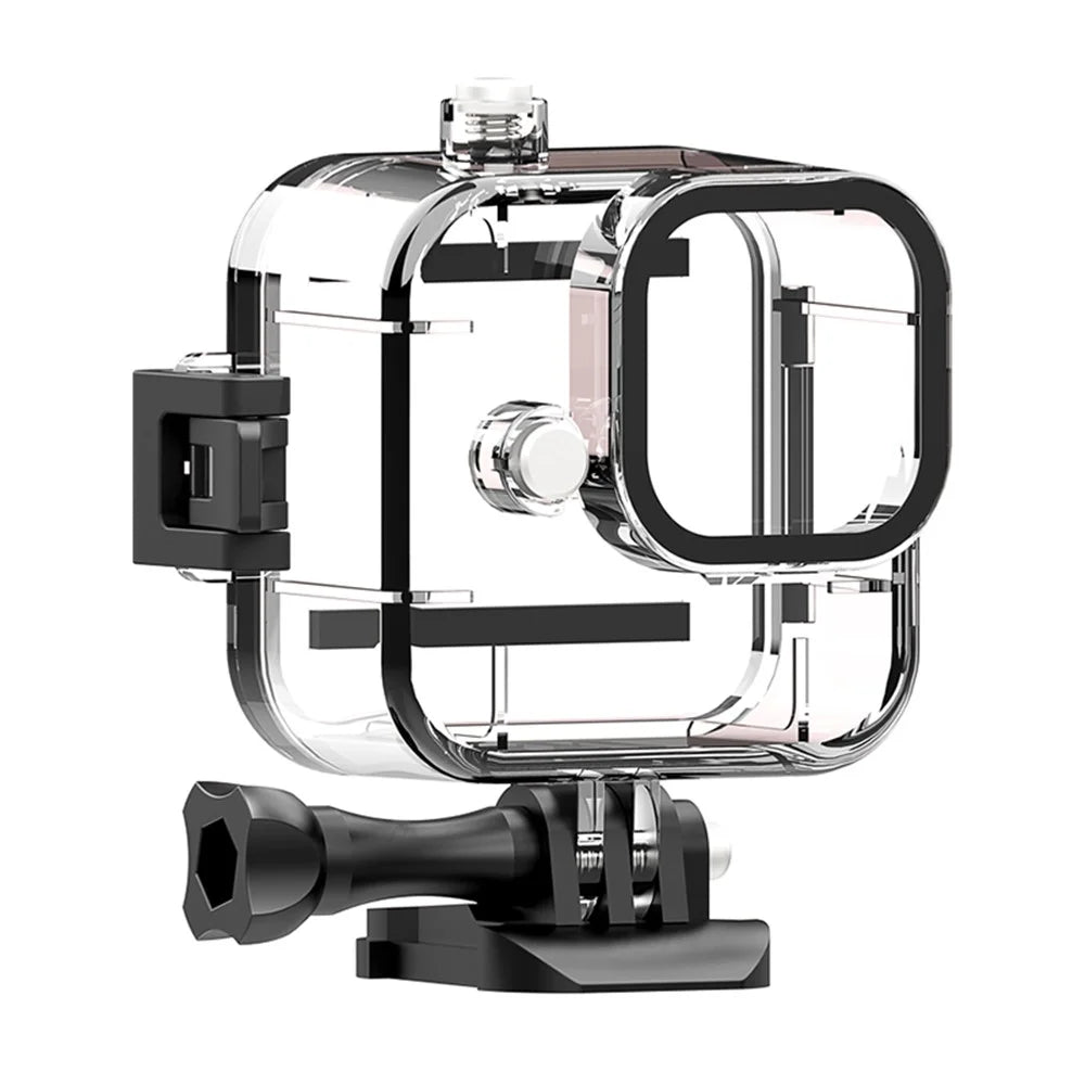 Waterproof Case for GoPro Hero 11 Black Mini Action Camera , PC Stainless Steel Anti-drop Underwater Camera Case - 3