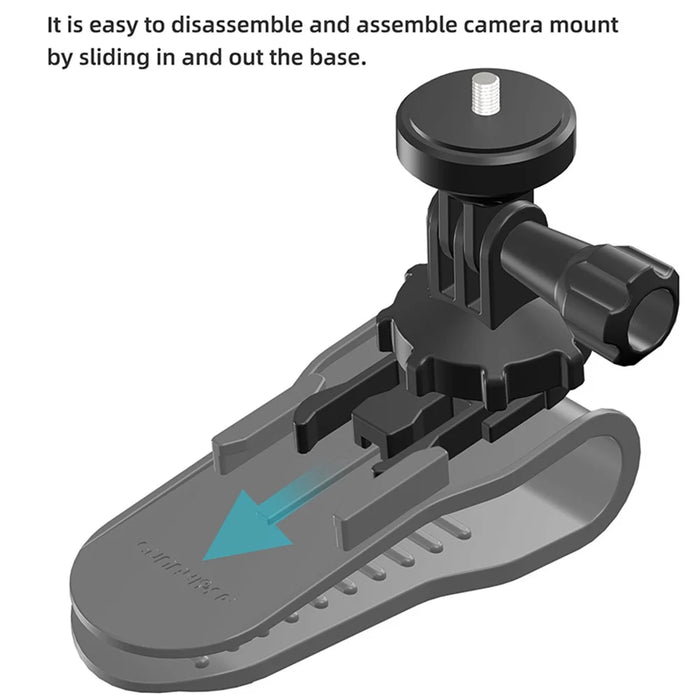 SUNNYLIFE ZJ585 Car Visor Action Camera Mount Adapter Plastic Sport Camera Car Holder - 5