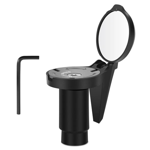 WEST BIKING YP0720044 Bicycle Rearview Mirror Adjustable Bike Handlebar Convex View Mirror - 1