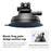 TELESIN TE-SUC-012 Action Camera Car Mount Universal Strong Suction Cup Phone Holder Set with Cell Phone Clip - 5