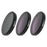 JUNESTAR JSR-1030-19 3-in-1 Filter Set with CPL+ND8+ND16 for Insta360 GO 3 Action Camera Multi-Layer Coated Diving Filter - 1